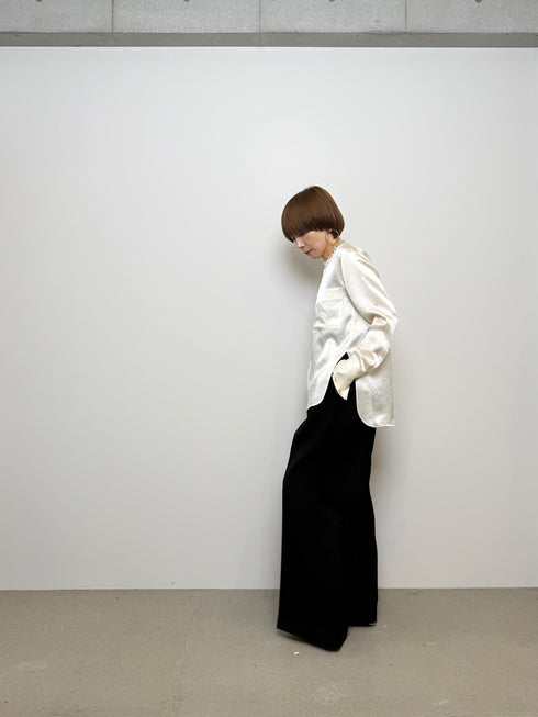 center press wide pants - virgin wool